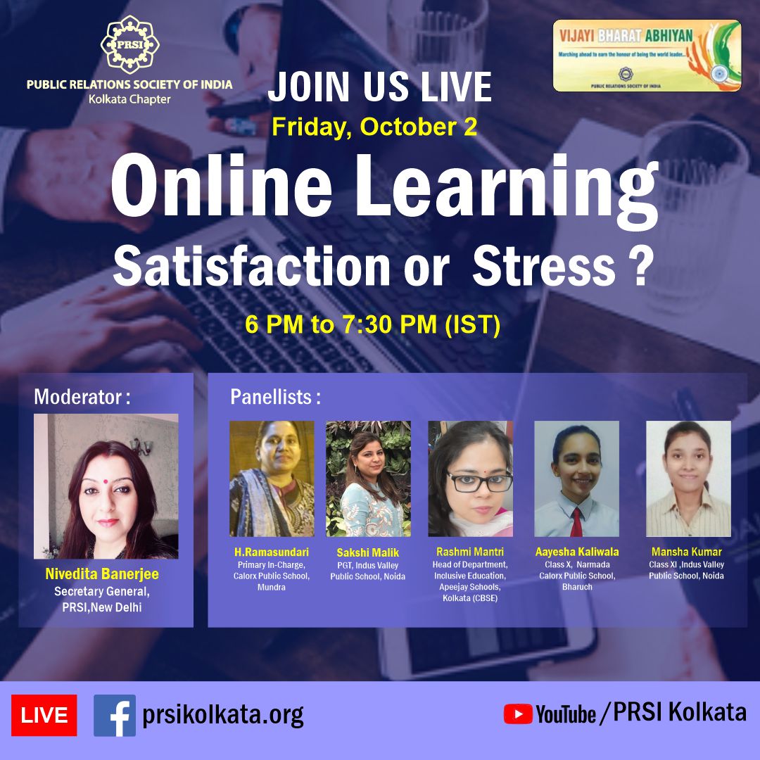 Online Learning – Satisfaction or Stress